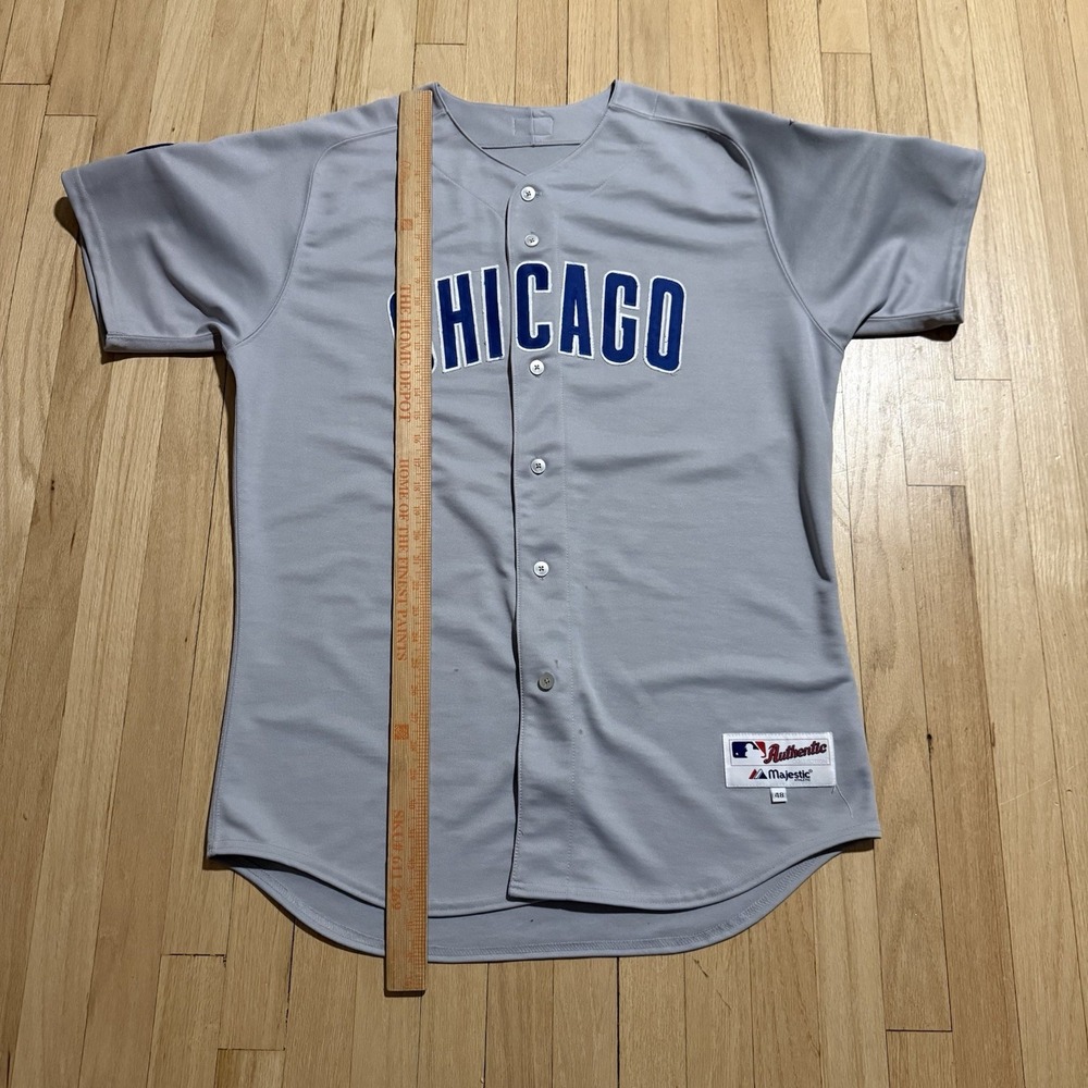 Vintage Chicago Cubs Harry Caray Edition Majestic Jersey Men 48 Hey Hey Stitched - Picture 7 of 12